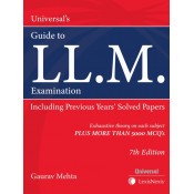 Universal's Guide to LL.M Entrance Examination by Gaurav Mehta 7th Edition, 2019